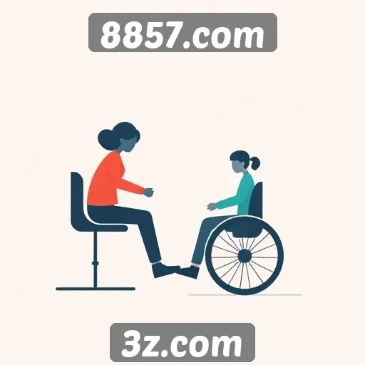 Acessibilidade e navegação no site 8857.com